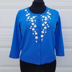 Charter Club Embellished Cardigan